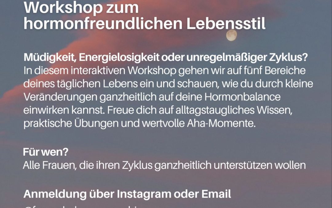 Workshop mit Kathrin